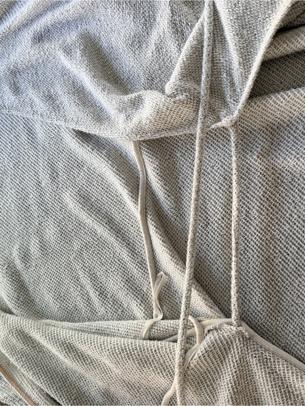 Anthropologie Bouclé Knit True Wrap Sweater Dress Oatmeal Size 3X - Picture 6 of 9